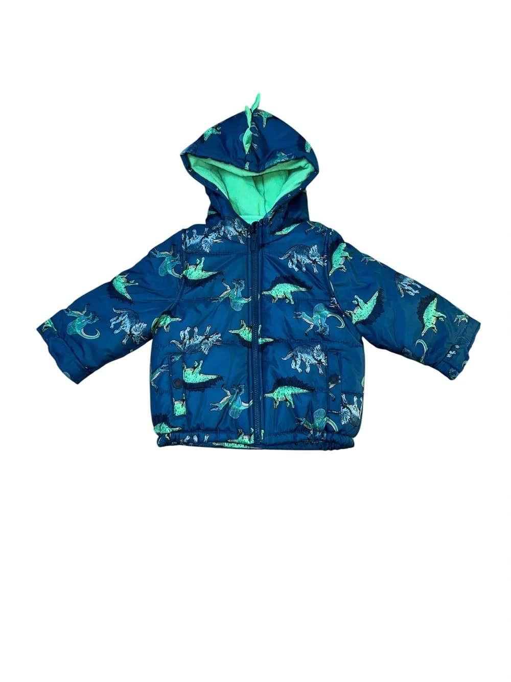 Carters boys dinosaur winter coat and snow pants set. Size 24m